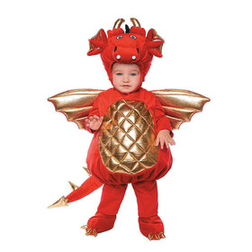 Underwraps Red Dragon Costume