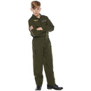 Underwraps UR-25722LG Flight Suit Child Khaki Large