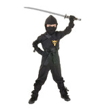Underwraps UR-25843SM Ninja - Child Black Small