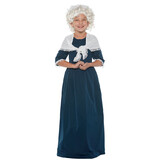 Underwraps Girl's Martha Washington Costume