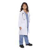 Underwraps Kid's Doctor Scrubs with Lab Coat Costume