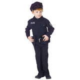 Underwraps Kid's Police Officer Costume