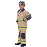 Underwraps UR-25988LG Firefighter Child Tan Lg 10-12