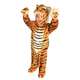Sunstar UR26021XL Plush Brown Tiger Costume