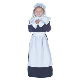 Underwraps Pilgrim Costume For Girls