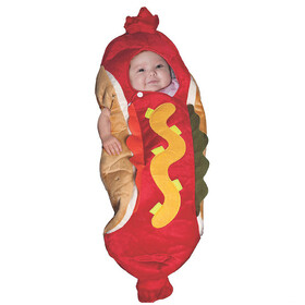 Underwraps UR26953 Baby Lil Hot Dog Bunting Costume - 0-6 Months