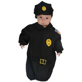 Underwraps UR27587 Baby Police Bunting Costume