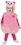 Underwraps UR27604MD Build-A-Bear Pink Cuddles Teddy Belly Baby-18-24M