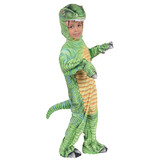 Underwraps UR27621 Toddler Green T-Rex Costume