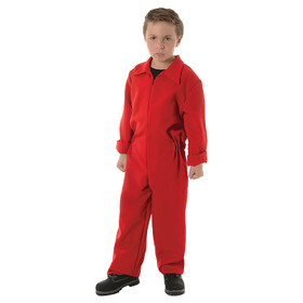 Underwraps UR27624RDSM Kids Red Horror Jumpsuit Costume Small 4-6