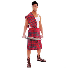 Underwraps Men's Highland Brave Costume
