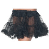 Underwraps UR-28381 Petticoat Tutu Adult Black