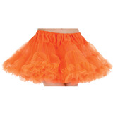 Underwraps UR-28382 Petticoat Tutu Adlt Neon Orang