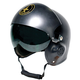 Underwraps UR28741 Adult's Black Pilot Helmet