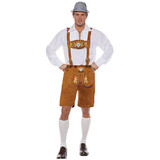 Underwraps Men's Deluxe Lederhosen Costume