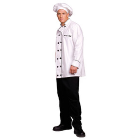 Underwraps UR29039 Master Chef Costume