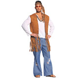 Underwraps UR29296 Men's Right On Hippie Costume