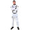 Underwraps UR29362T Adult's White Astronaut Costume - Small