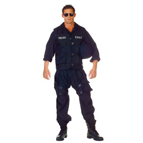 Underwraps UR29429 Men's SWAT Costume