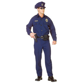 Underwraps Men's Police Officer Costume