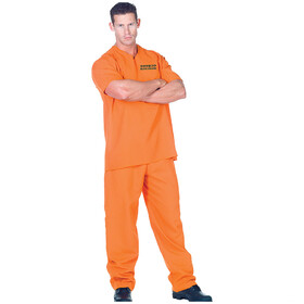 Underwraps UR29436 Men's Convict Costume