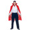 Underwraps UR29463 Men's Dracula Cape Red