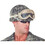 Underwraps UR29530 Adult's Camouflage Army Helmet