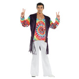 Underwraps UR29916 Adult's 60's Tie Dye Costume