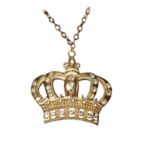 Underwraps UR30290 King Crown Necklace