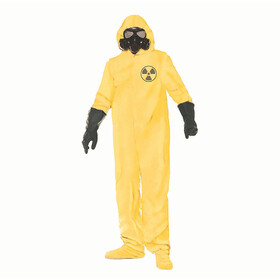 Underwraps UR30294 Men's Hazmat Suit Costume