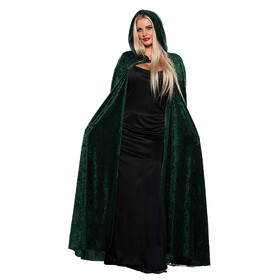 Underwraps 53" Green Adult Witch Cloak Accessory