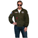 Underwraps UR30543 Navy Top Gun Pilot Jacket Adult Costume