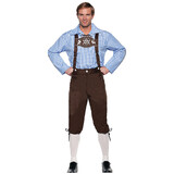 Underwraps Deluxe Lederhosen Brown Adult Costume