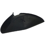 Underwraps UR30572 Adult's Black Tricorne Hat