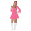 Underwraps UR30712LG Women's Pink Vibes Costume - Large