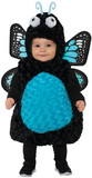 Underwraps UR27561 Girl's Butterfly Toddler Costume - Blue