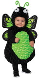 Underwraps UR27562 Girl's Butterfly Toddler Costume - Green