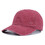 TOPTIE Cotton Baseball Cap, Vintage Distressed Adjustable Dad Hat Unisex Solid Color Washed Casual Outdoor Cap - Red