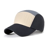 TOPTIE Color Block Baseball Cap, Classic Curved Brim Hat Breathable Sun Shade Unisex Outdoor
