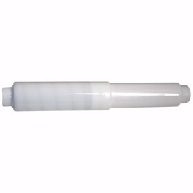 Jones Stephens 143600 White Plastic Fit-All Toilet Tissue Roller