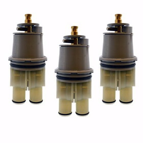 Jones Stephens C25464 Pressure Balanced Tub/Shower Cartridge fits Delta Multichoice, 4-3/8" Overall Length, Pack of 3