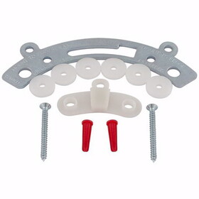 Jones Stephens 143630 Closet Spanner Flange Kit with Anchors and Screws