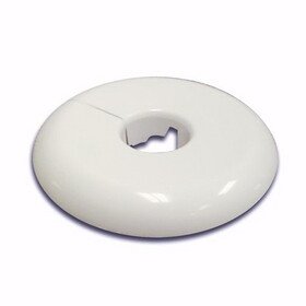Jones Stephens F07099 1" CTS White Flexible Plastic Floor and Ceiling Plate