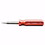 Jones Stephens S41006 6 in 1 Screwdriver, Phillips and Slotted, Price/EACH