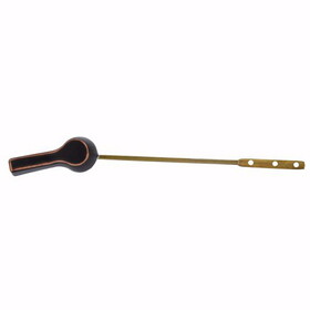 Jones Stephens T0105RB Oil Rubbed Bronze Tank Trip Lever with 8" Brass Arm, Metal Spud and Nut