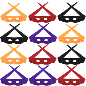 Aspire 12 Pieces Zorro Masks Mardi Gras Party Masks Halloween Costume Accessories