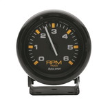 AutoMeter 2306 GAUGE; TACHOMETER; 2 3/4in.; 6K RPM; PEDESTAL; BLK DIAL BLK CASE; AUTOGAGE