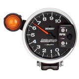 AutoMeter 233906 GAUGE; TACH; 5in.; 10K RPM; PEDESTAL W/EXT. SHIFT-LITE/MEM; BLACK; AUTO GAGE