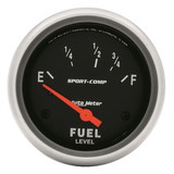 AutoMeter 3515 GAUGE; FUEL LEVEL; 2 5/8in.; 73OE TO 10OF; ELEC; SPORT-COMP
