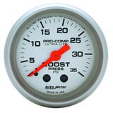 AutoMeter 4304 GAUGE; BOOST; 2 1/16in.; 35PSI; MECHANICAL; ULTRA-LITE